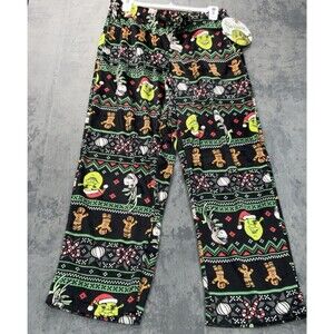 Dream Works Shrek Christmas Men’s Pajama Bottoms Size L